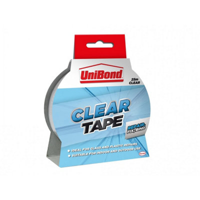 Uni Unibond Transparent Repair Tape 50Mm X Multi Colour (One ) 20M