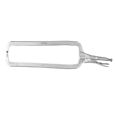 Irwin Vise-Grip 24R Locking C-Clamp Regular Tip 600mm (24In) Multi Colour (One Size) from B&Q