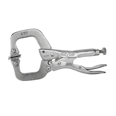 Irwin Vise-Grip Locking C-Clamp Swivel Pad Multi Colour (100mm (4In)) from B&Q