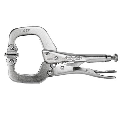 Irwin Vise-Grip Locking C-Clamp Swivel Pad 5063750546087 - Image 3