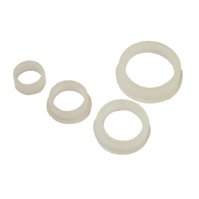 Faithfull Grinding Wheel Bore Reducing Bush Set4 Piece Multi Colour (One Size) from B&Q