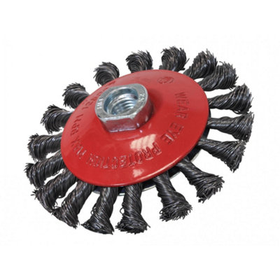 B&Q -  Conical Knot Brush Multi Colour (100 X M14 X 2 0.50mm)