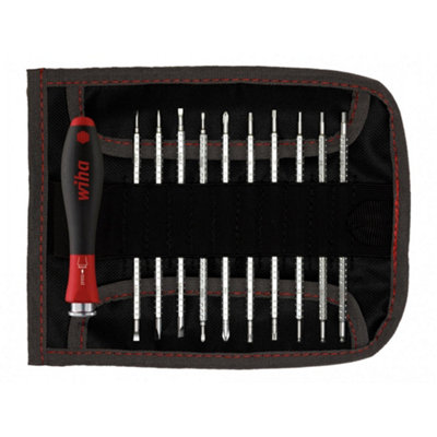 B&Q -  System 4 Softfinish Interchangeable Screwdriver Set12 Piece Multi Colour (One Size)