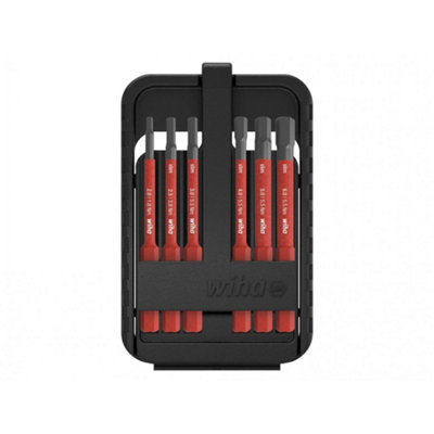 Wiha Slimbit Electric Hex Bit Set7 Piece Multi Colour (One Size)