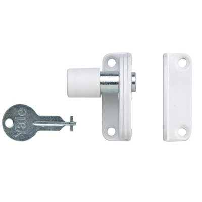 Yale Locks P123 Sash Window Presslock White White (One Size) from B&Q