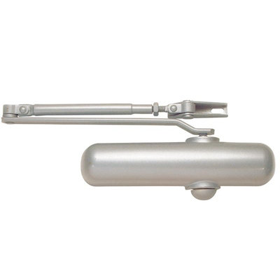 Yale Locks P2002 Standard Door Closer Silver Silver (One Size) from B&Q