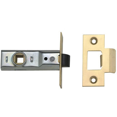 Yale Locks M888 Tubular Mortice Latch Polished Br Finish (76mm (3 In)) from B&Q