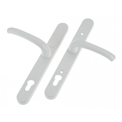 Yale Locks Pvcu Retro Door Handle White (White Finish P-Pvc-Rh-Wh) from B&Q