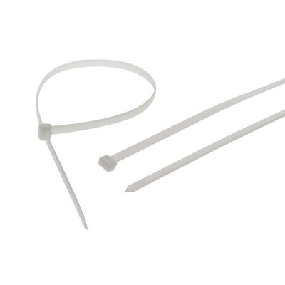 B&Q -  Heavy-Duty Cable Ties White (White 1200mm X 9mm Pack Of 10)