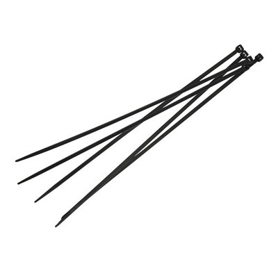 Faithfull Cable Ties Black (300mm X 4.8mm Pack Of 100) from B&Q