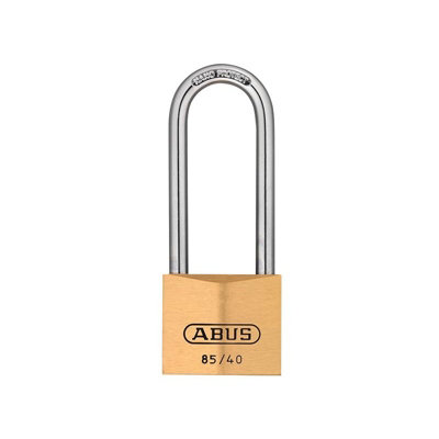  - Abus Mechanical 85 Series Br Padlock Multi Colour (40mm Long Shackle 63mm Carded)
