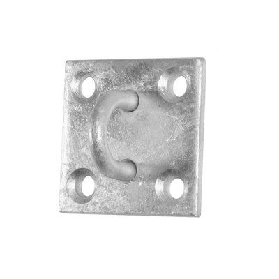 Faithfull Staple On Plate Multi Colour (Galvanised) from B&Q