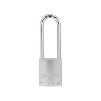 Abus Mechanical 86Ti Series Titalium Padlock Multi Colour (45mm Without Cylinder 80mm Long Shackle) from B&Q