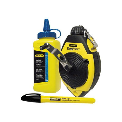  - Stanley Hand Tools Fatmax Chalk Line Set 30M Multi Colour (One Size)