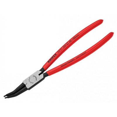 Knipex 44 31 Internal 45 Bent Circlip Pliers Multi Colour (40-100mm J32) from B&Q