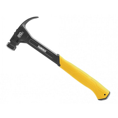  - Dewalt Hand Tools Curve Claw HammerSmooth Face Multi Colour (567G (20Oz))