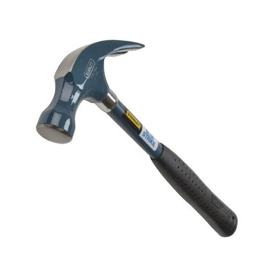 Stanley Hand Tools Blue Strike Claw Hammer Multi Colour (16Oz) from B&Q