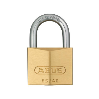 B&Q Abus Mechanical 65 Series Br Padlock Multi Colour (40Mm Keyed Alike 402)