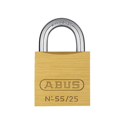  - Abus Mechanical 55 Series Br Padlock Multi Colour (25mm Keyed Alike 5251)