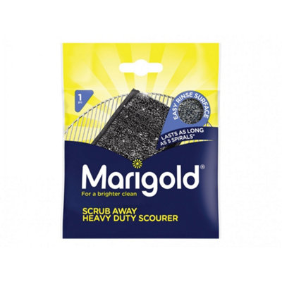 Marigold Scrub Away Heavy-Duty Scourer X 1 Multi Colour (One Size) from B&Q