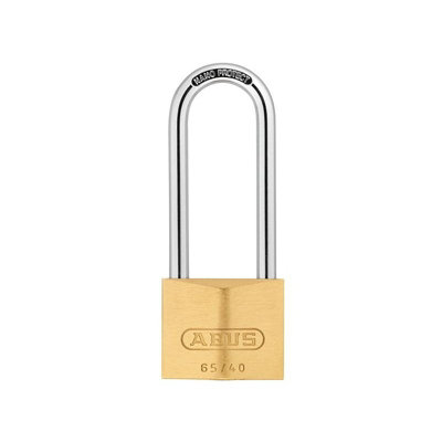 B&Q Abus Mechanical 65 Series Br Padlock Multi Colour (40Mm Long Shackle 63Mm Keyed Alike 406)