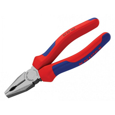 Knipex 03 02 Series Combination Pliers, Multi-Component Grip 5063750563671 - Image 3