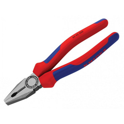 Knipex 03 02 Series Combination Pliers, Multi-Component Grip - Image 4