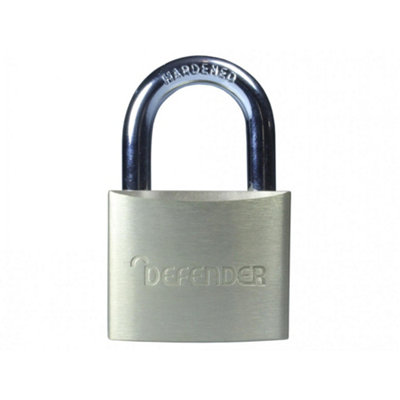  - Defender Br Padlock Multi Colour (40mm Keyed Alike)