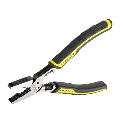 Stanley Hand Tools Fatmax 6-In-1 Combination Pliers Multi Colour (One Size) from B&Q