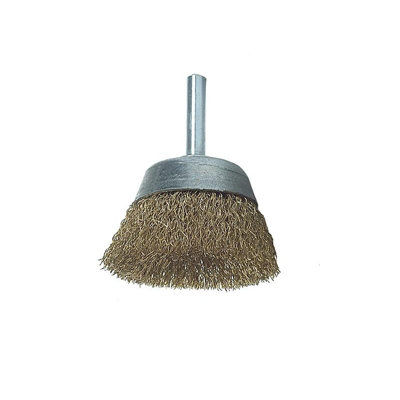 Lessmann Diy Cup Brush With Shank Multi Colour (50mm X 0.25 Br Wire) from B&Q