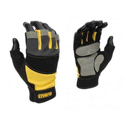 Dew Dewalt Power Tools Fingerless Performance Gloves - Large