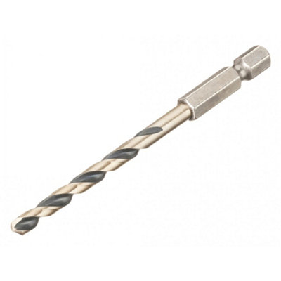 Dewalt Power Tools Black&gold Hex Hss-G Drill Bits Multi Colour (4.5mm) from B&Q