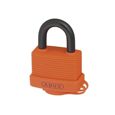  - Abus Mechanical 70Al Series Aluminium Padlock Orange (45mm Orange Keyed Alike 6401)