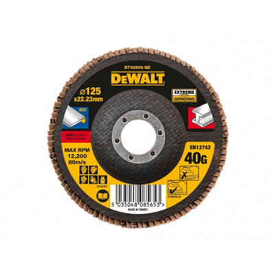 Dewalt Power Tools Extreme Metal Flap Disc 5063750569581 - Image 3