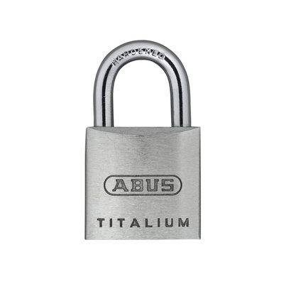 Abus Mechanical 64Ti Series Titalium Padlock Multi Colour (20mm Keyed Alike Ka6205) from B&Q