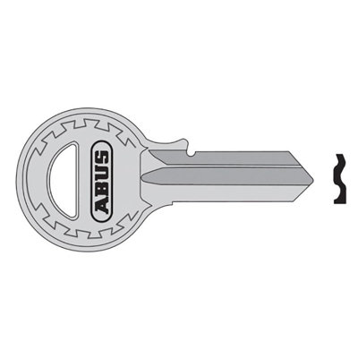  - Abus Mechanical T84/40 40mm Left Hand Key Blank 08682 Multi Colour (One Size)
