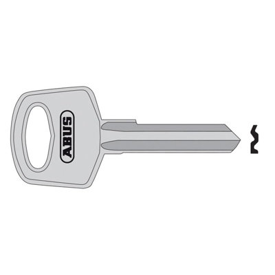  - Abus Mechanical 34 Right Hand 6 Pin Key Blank Multi Colour (One Size)