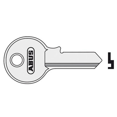 - Abus Mechanical 55 Series Key Blanks Multi Colour (55/40 40mm Key Blank)
