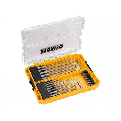 Dewalt Power Tools Dt70754 Mixed Drill & Bit Set19 Piece Multi Colour (One Size) from B&Q
