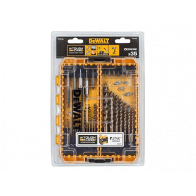 Dewalt Power Tools Dt70756 Mixed Drill & Bit Set35 Piece Multi Colour (One Size) from B&Q