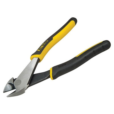 B&Q Stanley Hand Tools Fatmax Diagonal Cutting Pliers Multi Colour (200Mm (8In))