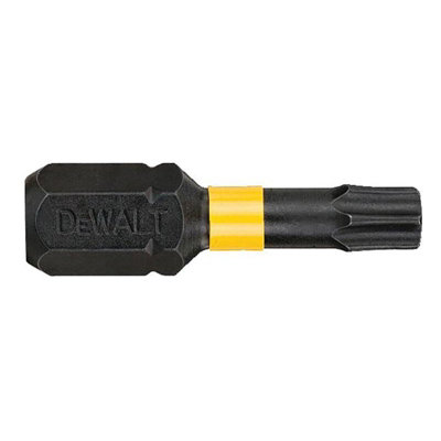  - Dewalt Power Tools Impact Torsion BitsTorx Multi Colour (Tx25 25mm Pack Of 5)