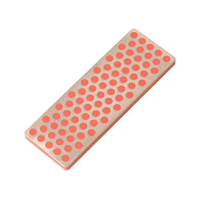Dmt W7 Mini Diamond Whetstones 70mm X 25mm Multi Colour (Red 600 GritFine) from B&Q