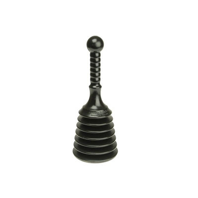 Monument 1460Y One Piece Handy Plunger Black 100mm (4In) Multi Colour (100mm (4In)) from B&Q