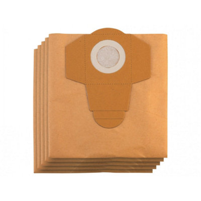 B&Q -  30 Litre Dust Bags Pack Of 5 Multi Colour (One Size)