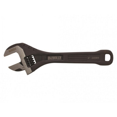 - Dewalt Hand Tools All Steel Adjustable Wrench Multi Colour (8In)