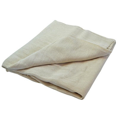 Faithfull Cotton Twill Dust Sheet Multi Colour (3.5 X 2.6M (12 X 9Ft Approx)) from B&Q