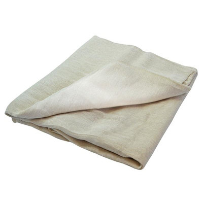 Faithfull Cotton Twill Polythene Backed Dust Sheet 3.6 X 2.8M Multi Colour (3.6 X 2.8M (12Ft X 9Ft) Approx) from B&Q