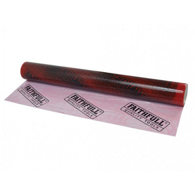 Faithfull Hard Surface Protector 600mm X 25M Multi Colour (One Size) from B&Q