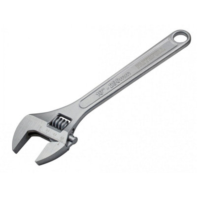 Faithfull Chrome Adjustable Spanner Multi Colour (250mm (10In)) from B&Q
